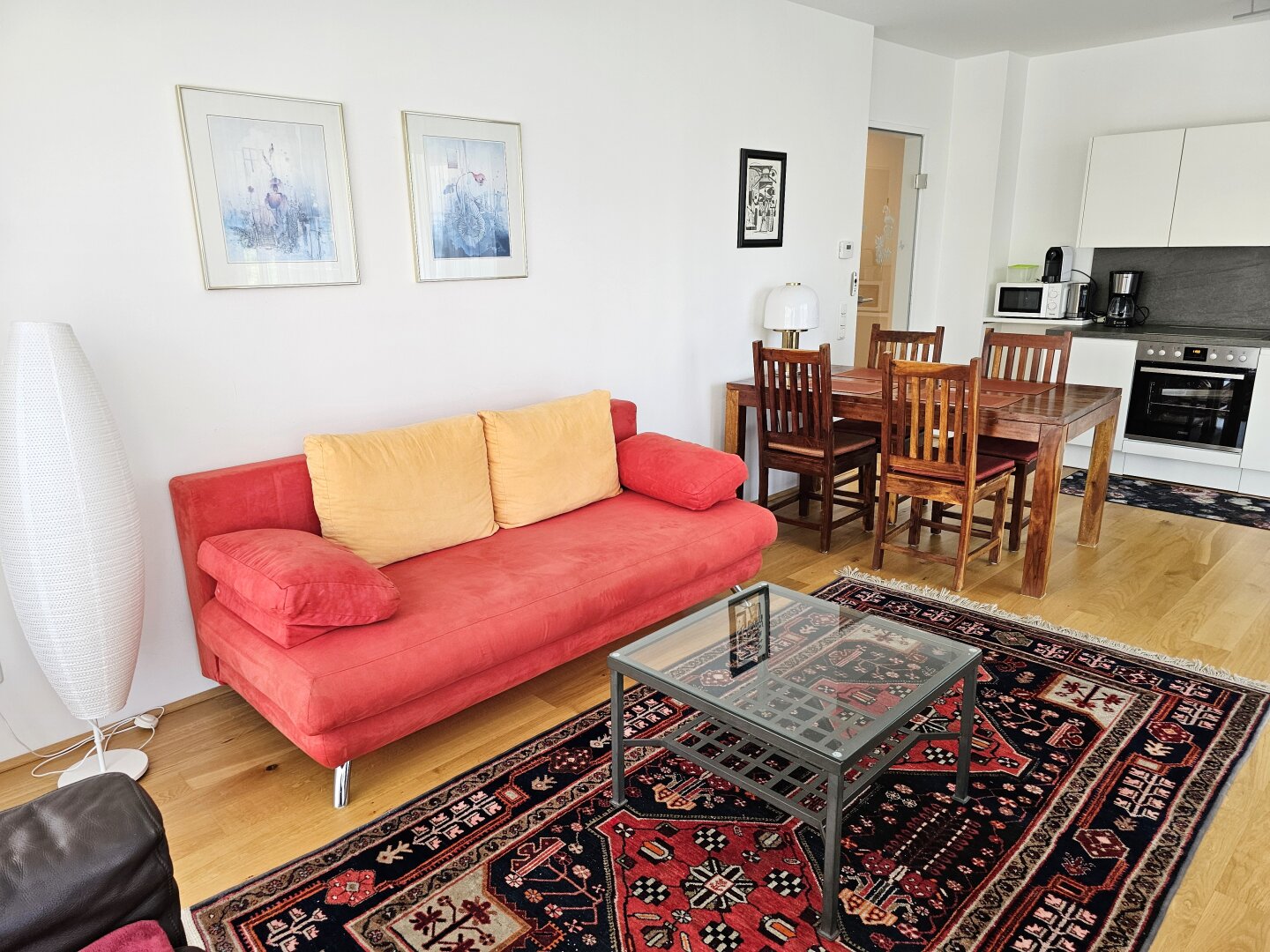 Chillbereich im Wohnzimmer