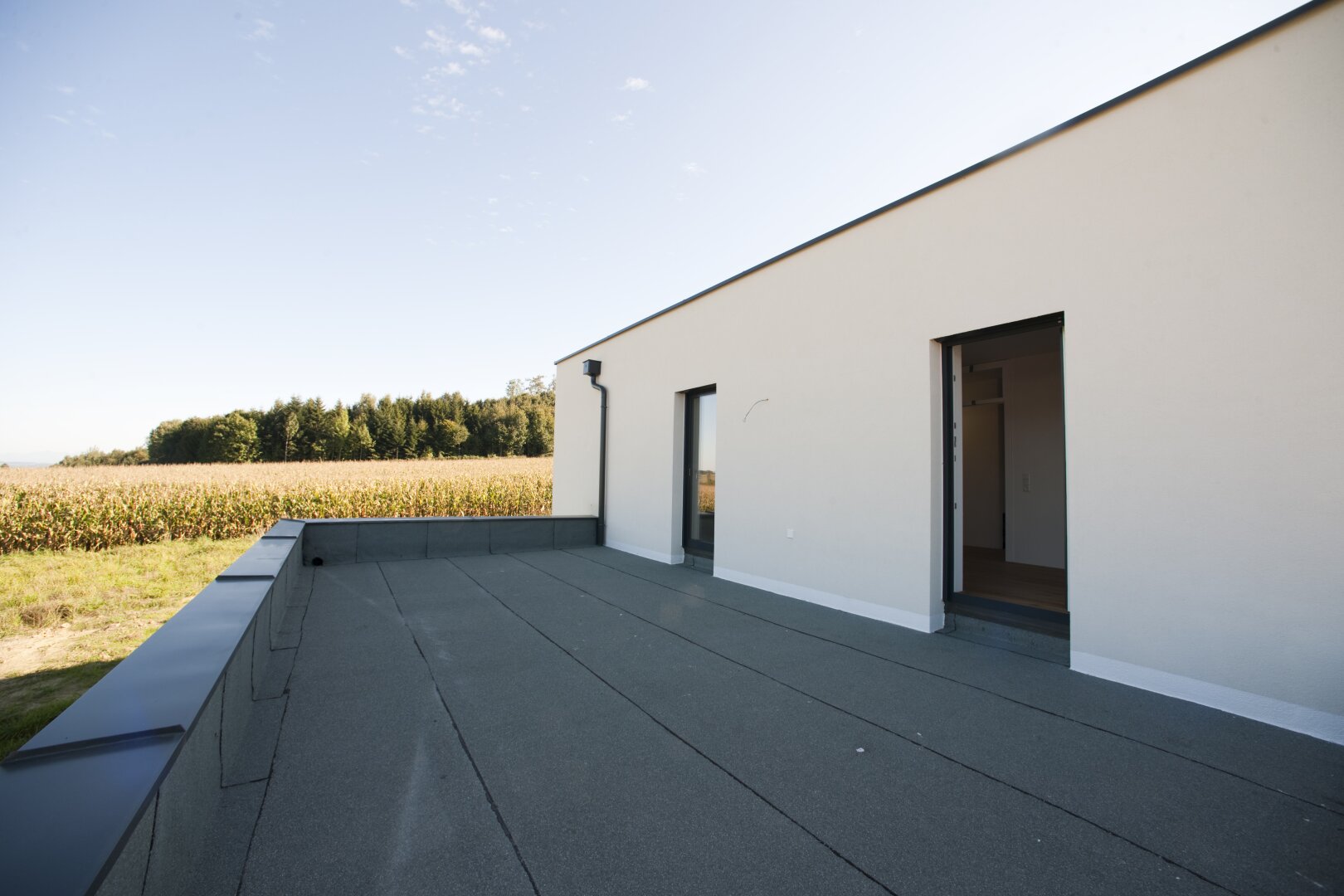 Bezugsfertig Herbst 2026 - TOP 3. Nähe Wels in Niederthalheim– stilvolles Doppelhaus mit Weitblick ins Grüne