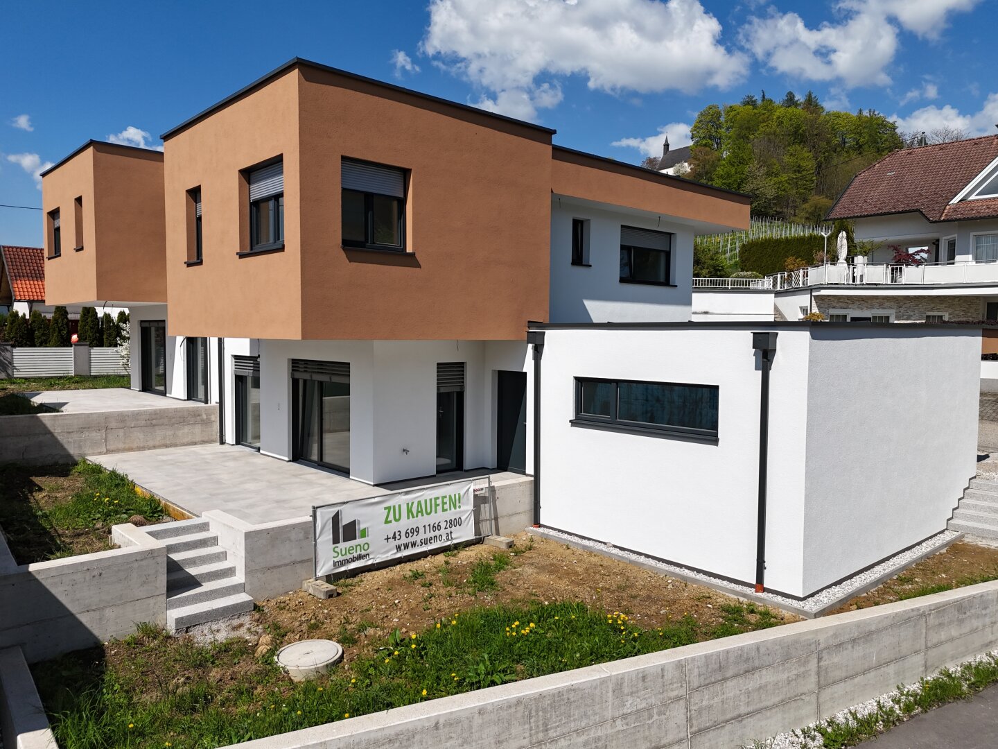 TRAUM-Doppelhaus mit Doppelgarage im Zentrum von Bad Schallerbach