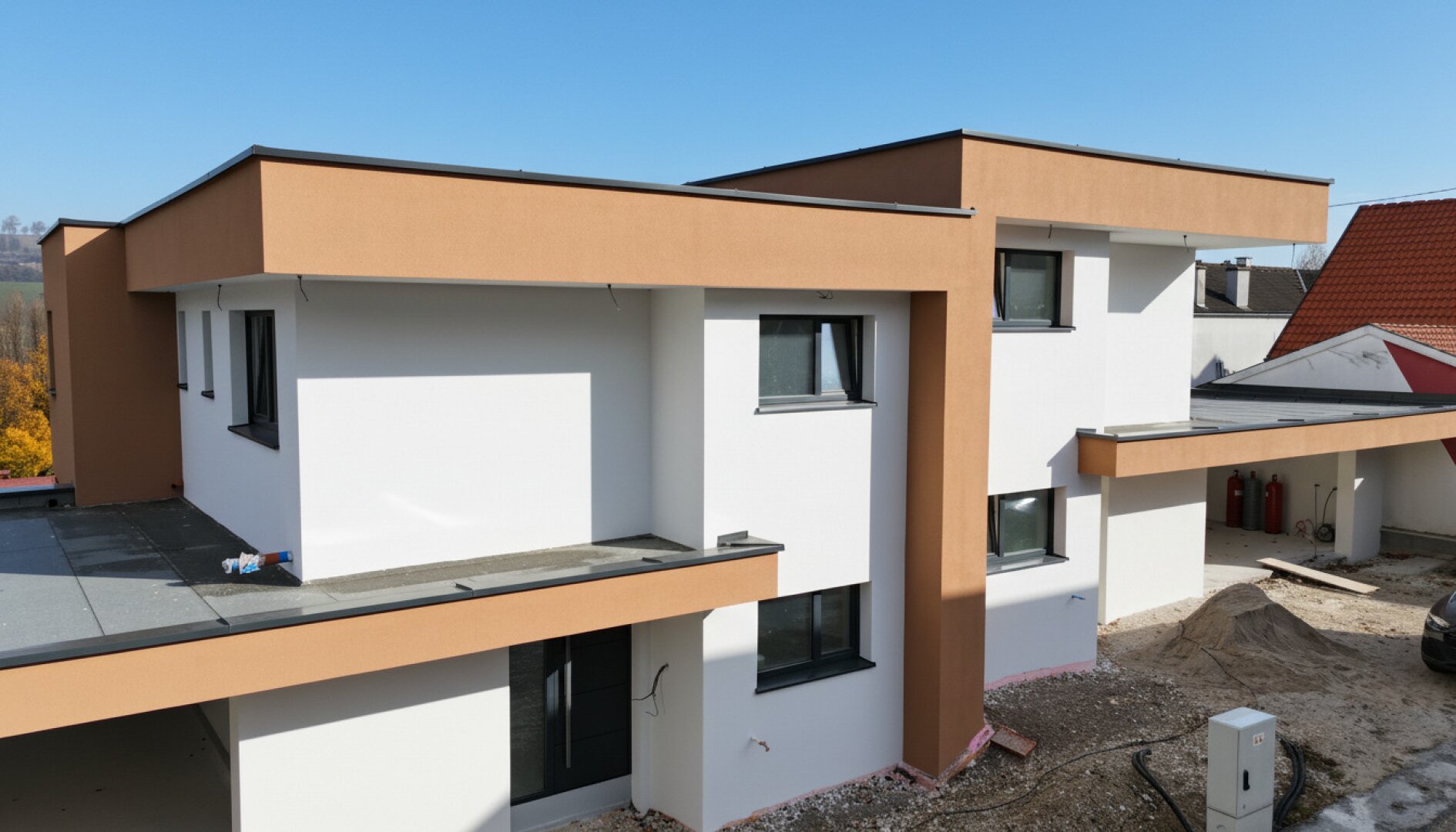 TRAUM-Doppelhaus mit Doppelgarage im Zentrum von Bad Schallerbach