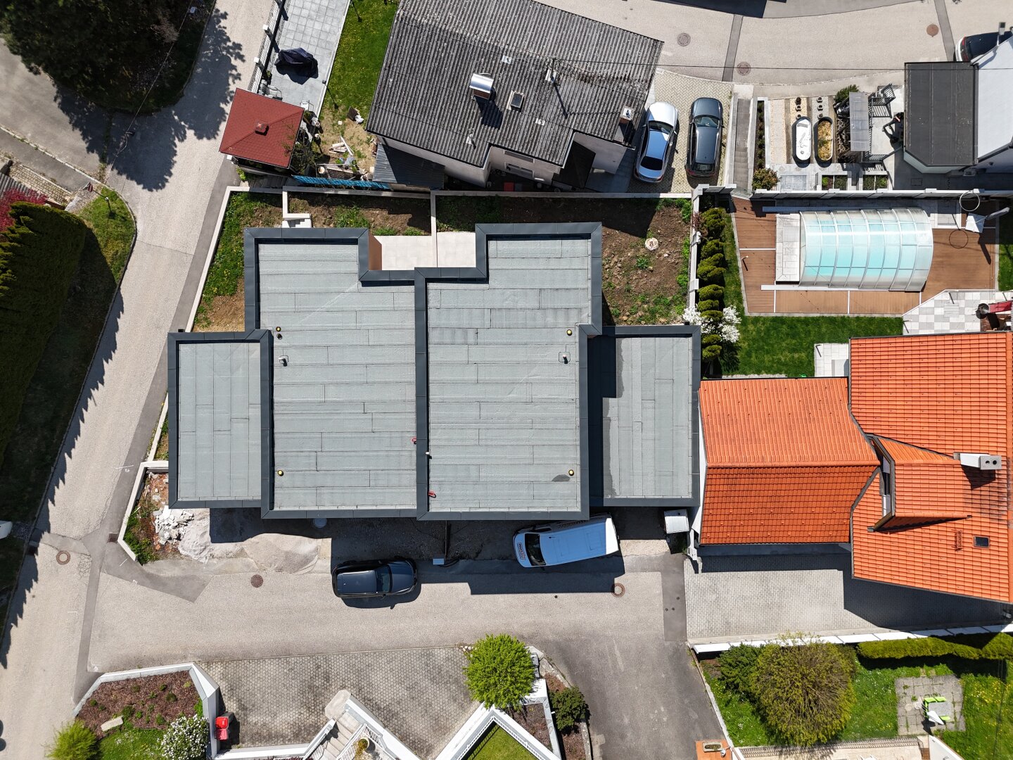 TRAUM-Doppelhaus mit Doppelgarage im Zentrum von Bad Schallerbach