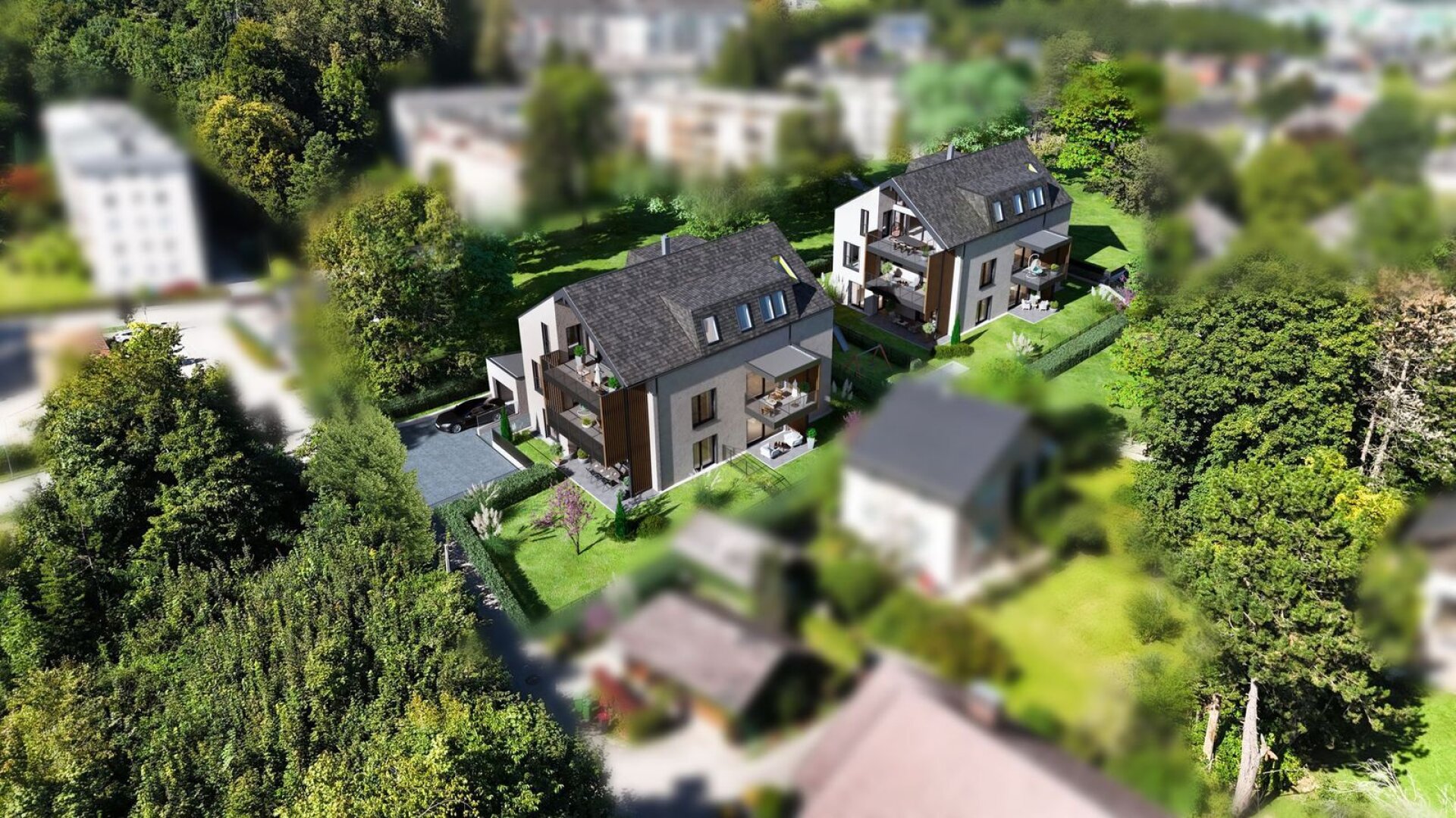 NEUBAU 3-Zimmer-Gartenwohnung mit großer Terrasse, Eigengarten, Tiefgarage