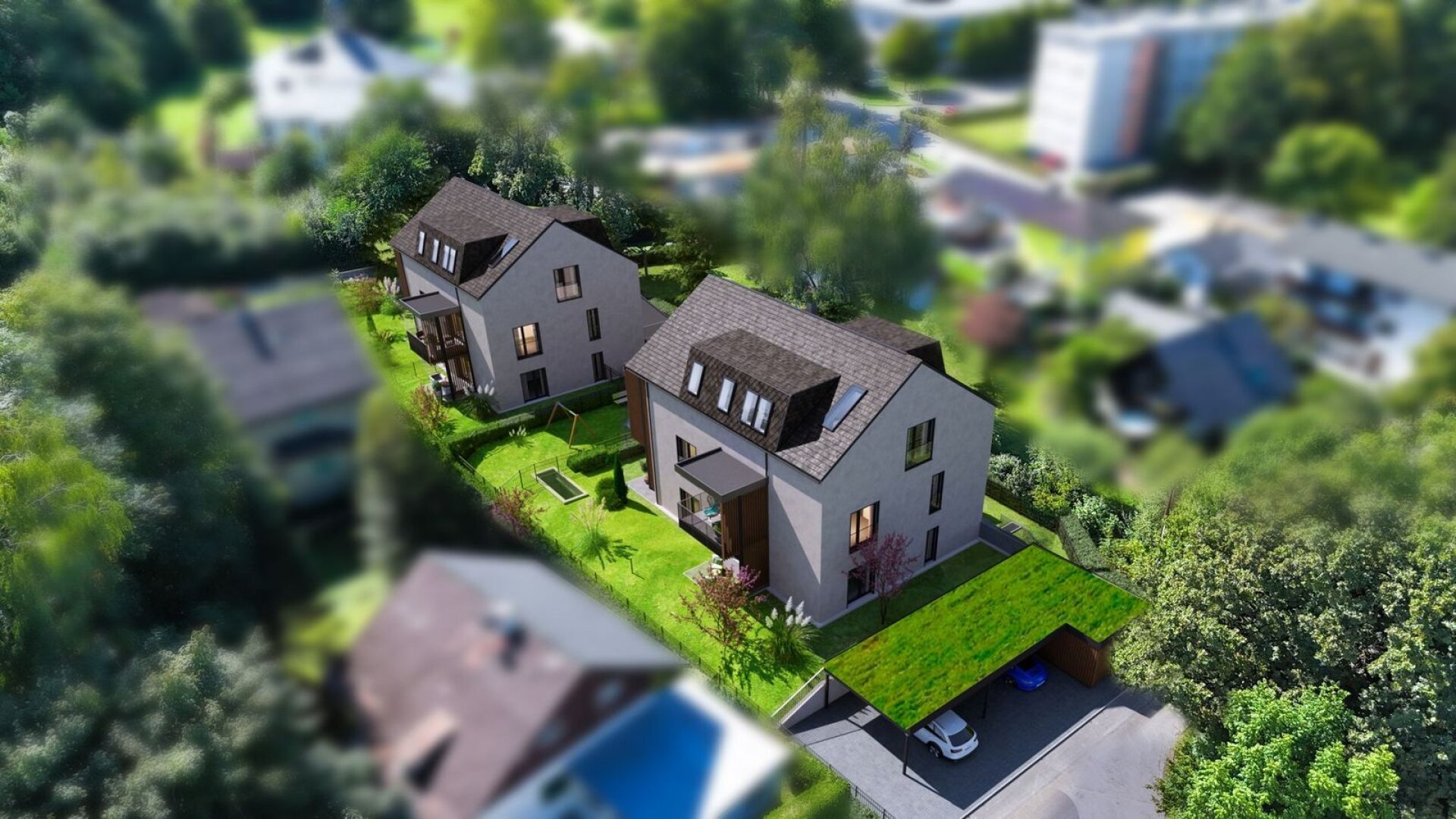 Premium-Penthouse in Gmunden mit moderner Architektur & großzügigem Balkon