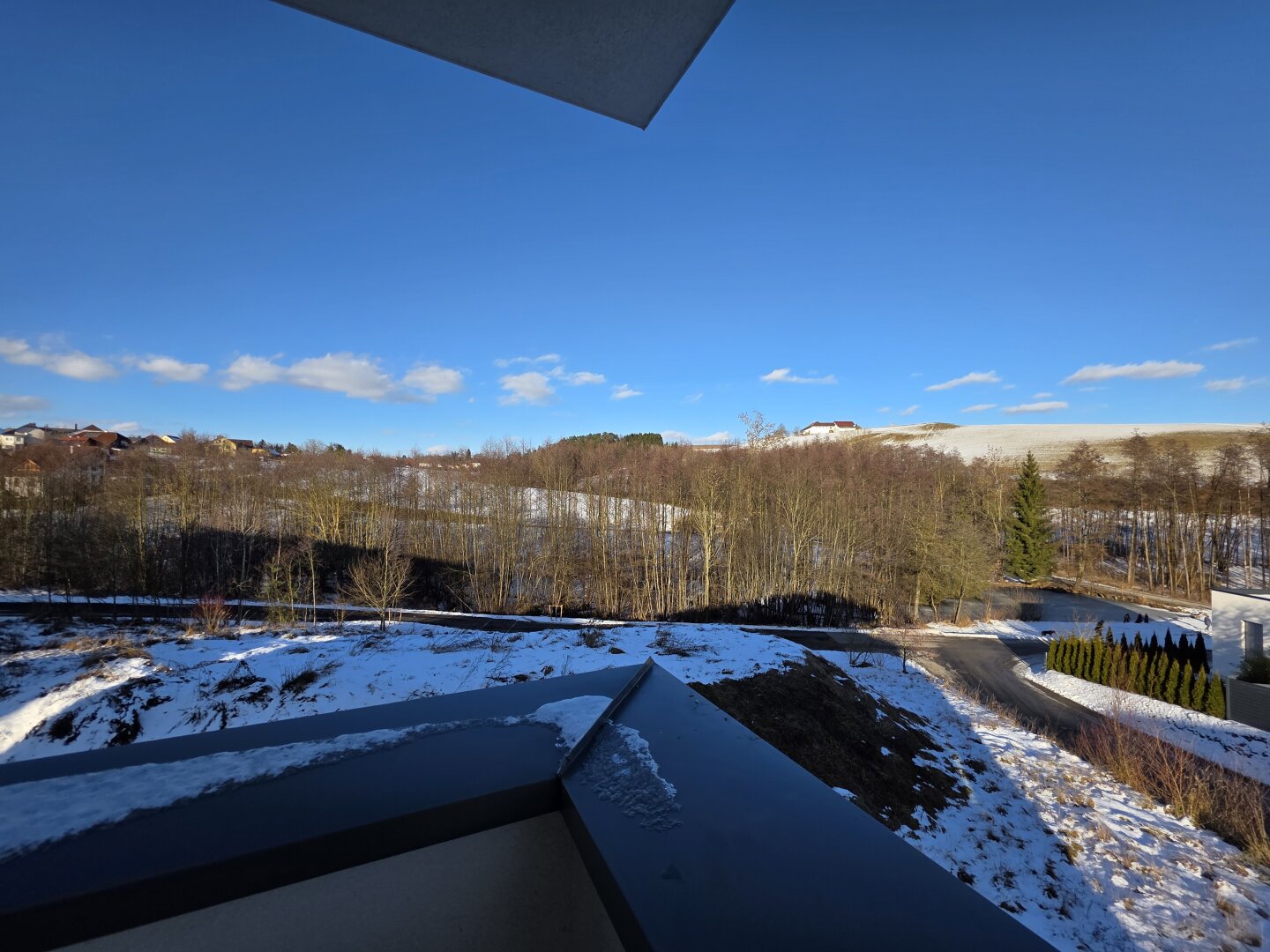 NEUE Doppelhaushälfte 3 Etagen mit PENTHOUSE-Terrasse in ruhiger Siedlungslage mit top Ausblick
