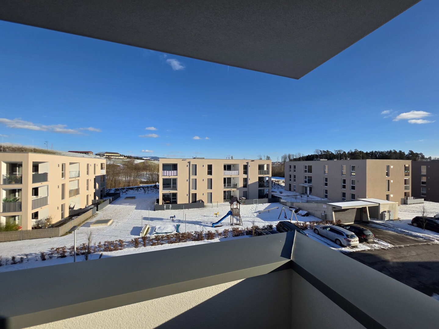 NEUE Doppelhaushälfte 3 Etagen mit PENTHOUSE-Terrasse in ruhiger Siedlungslage mit top Ausblick
