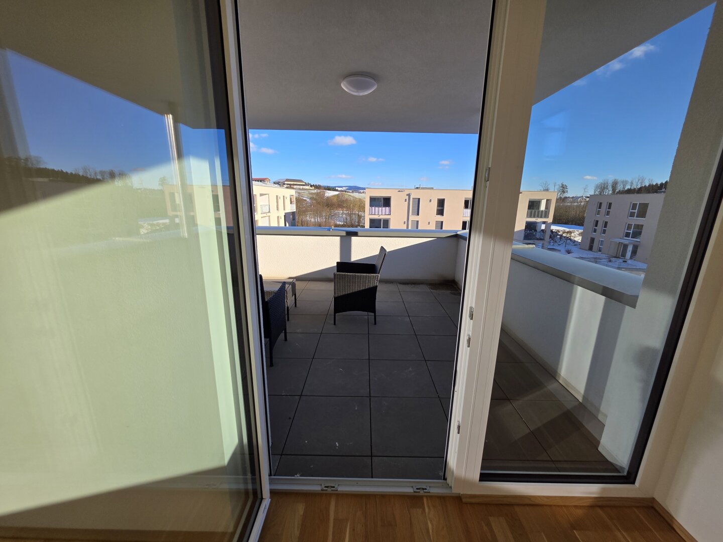 NEUE Doppelhaushälfte 3 Etagen mit PENTHOUSE-Terrasse in ruhiger Siedlungslage mit top Ausblick