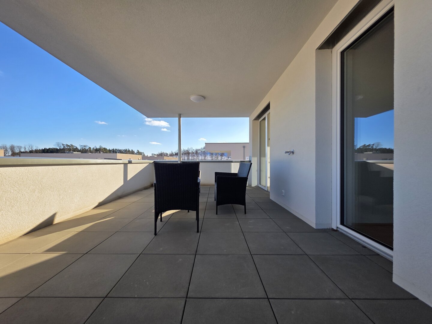 NEUE Doppelhaushälfte 3 Etagen mit PENTHOUSE-Terrasse in ruhiger Siedlungslage mit top Ausblick