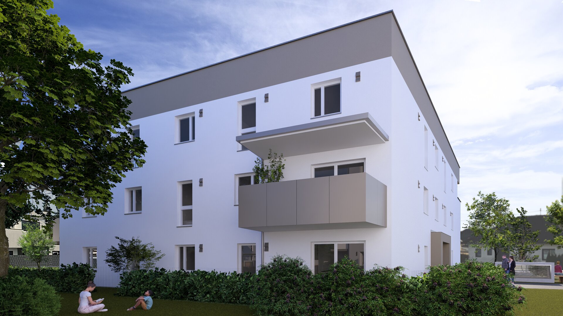 3-Zimmerwohnung neu mit Garten, Langholzfeld, unschlagbarer Neubaupreis + provisionsfrei!