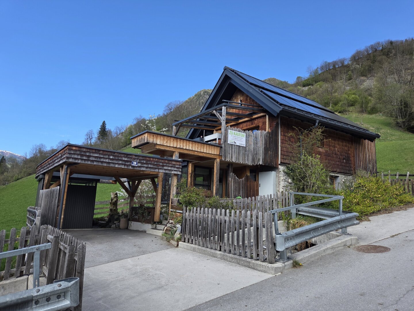 Hausansicht von Süden