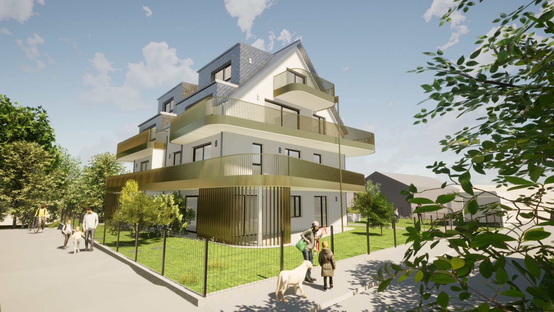 Exklusives Wohnen auf der Gugl: 5-Zimmer Gartenmaisonette NW - provisionsfrei!