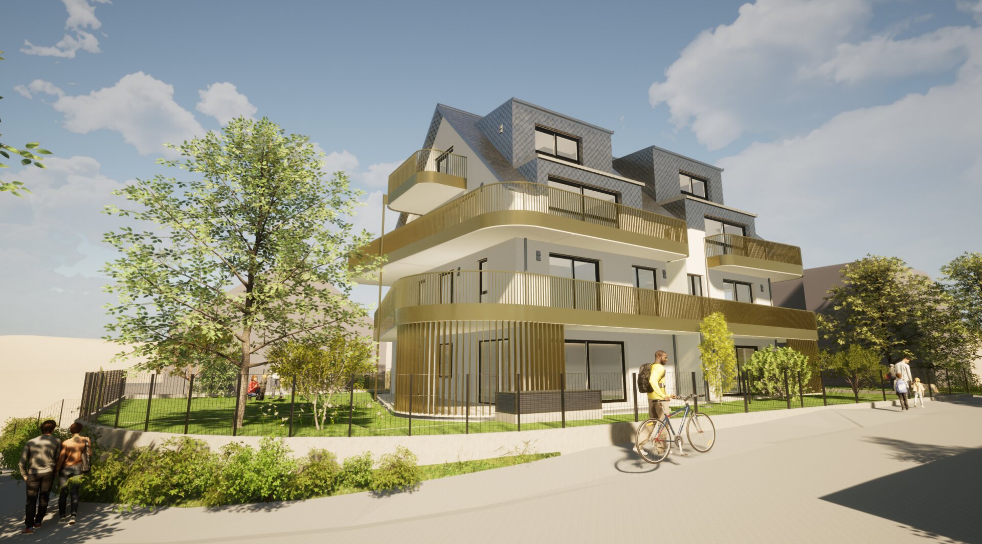 Exklusives Wohnen auf der Gugl: 5-Zimmer Gartenmaisonette NW - provisionsfrei!