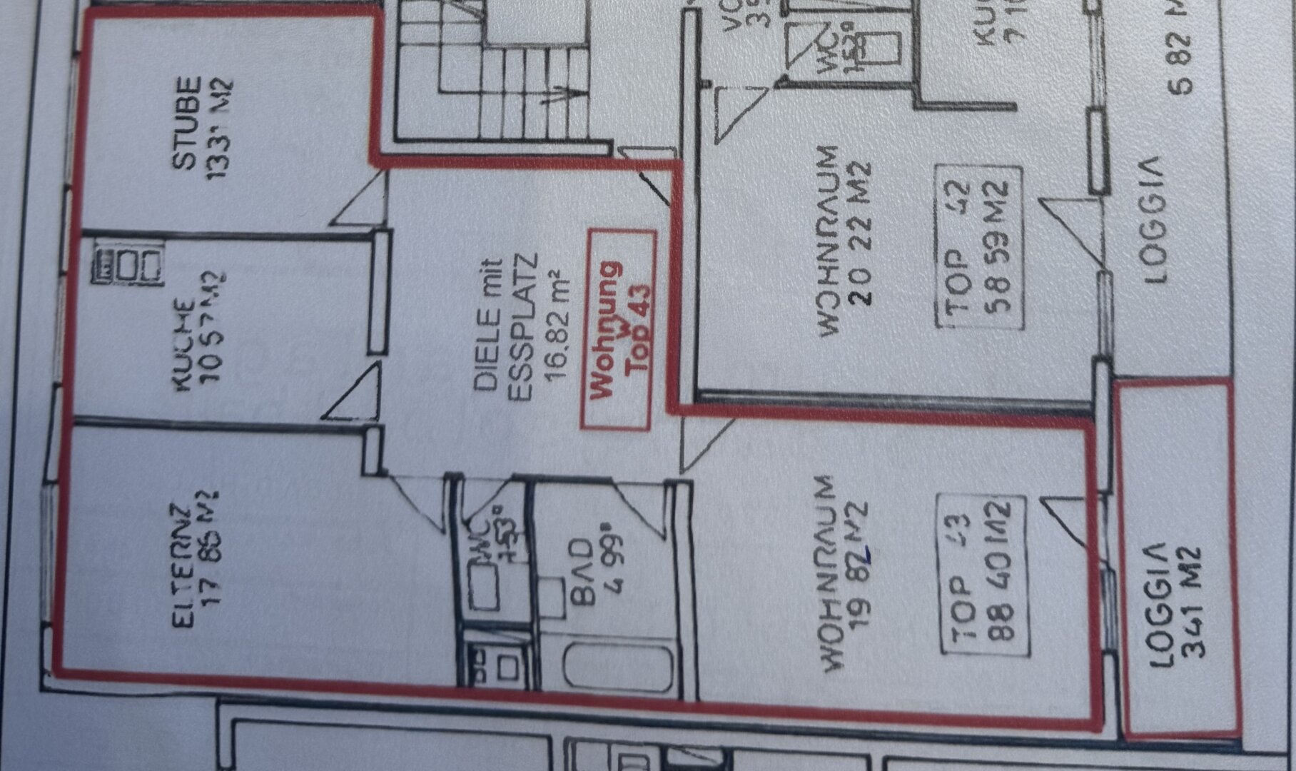 Wunderschöne 3 Zimmerwohnung mit extra Küche, Balkon und Einzelgarage - Nähe Schwimmbad in Hall in Tirol