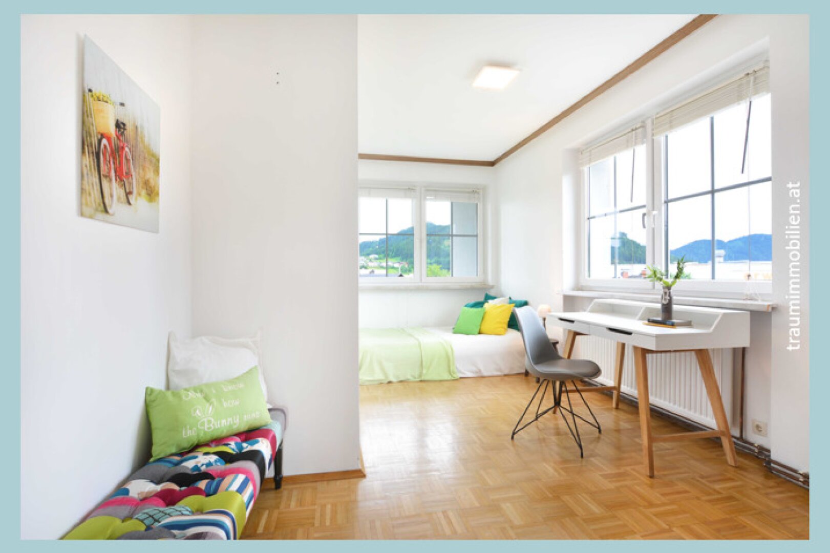 GUT AUFGETEILTE 3 ZIMMER WOHNUNG MIT BALKON