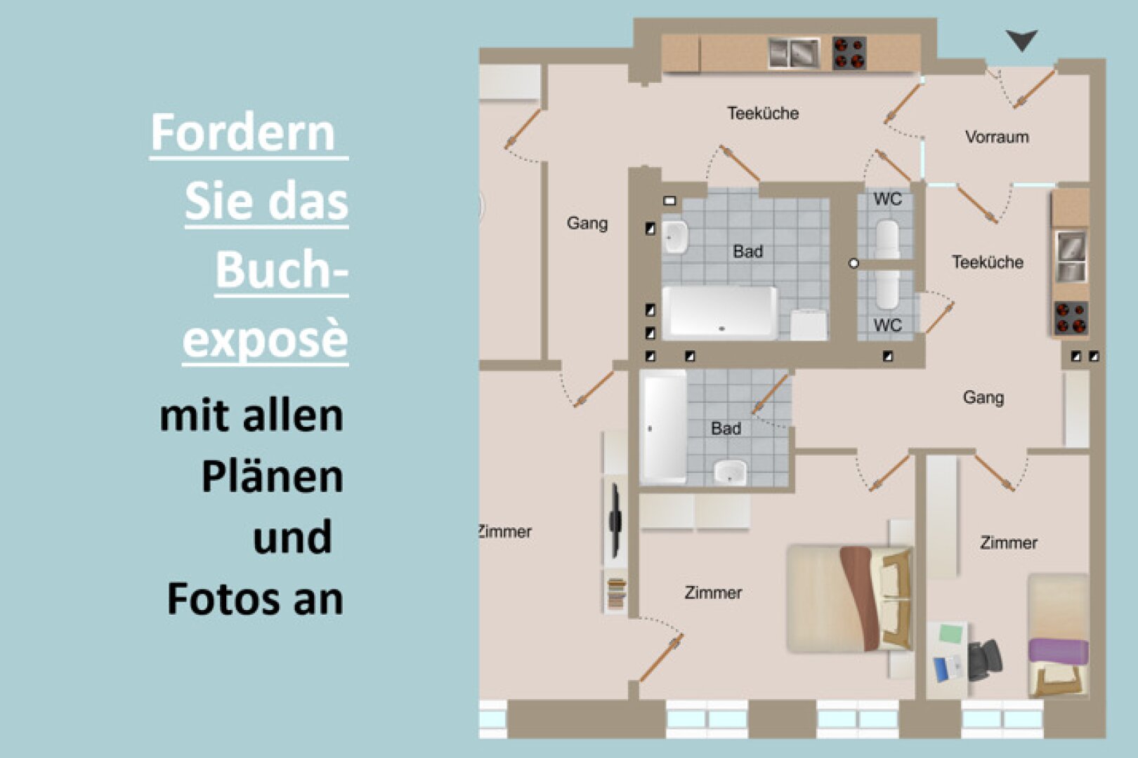 4 ZIMMER FAMILIEN TRAUM