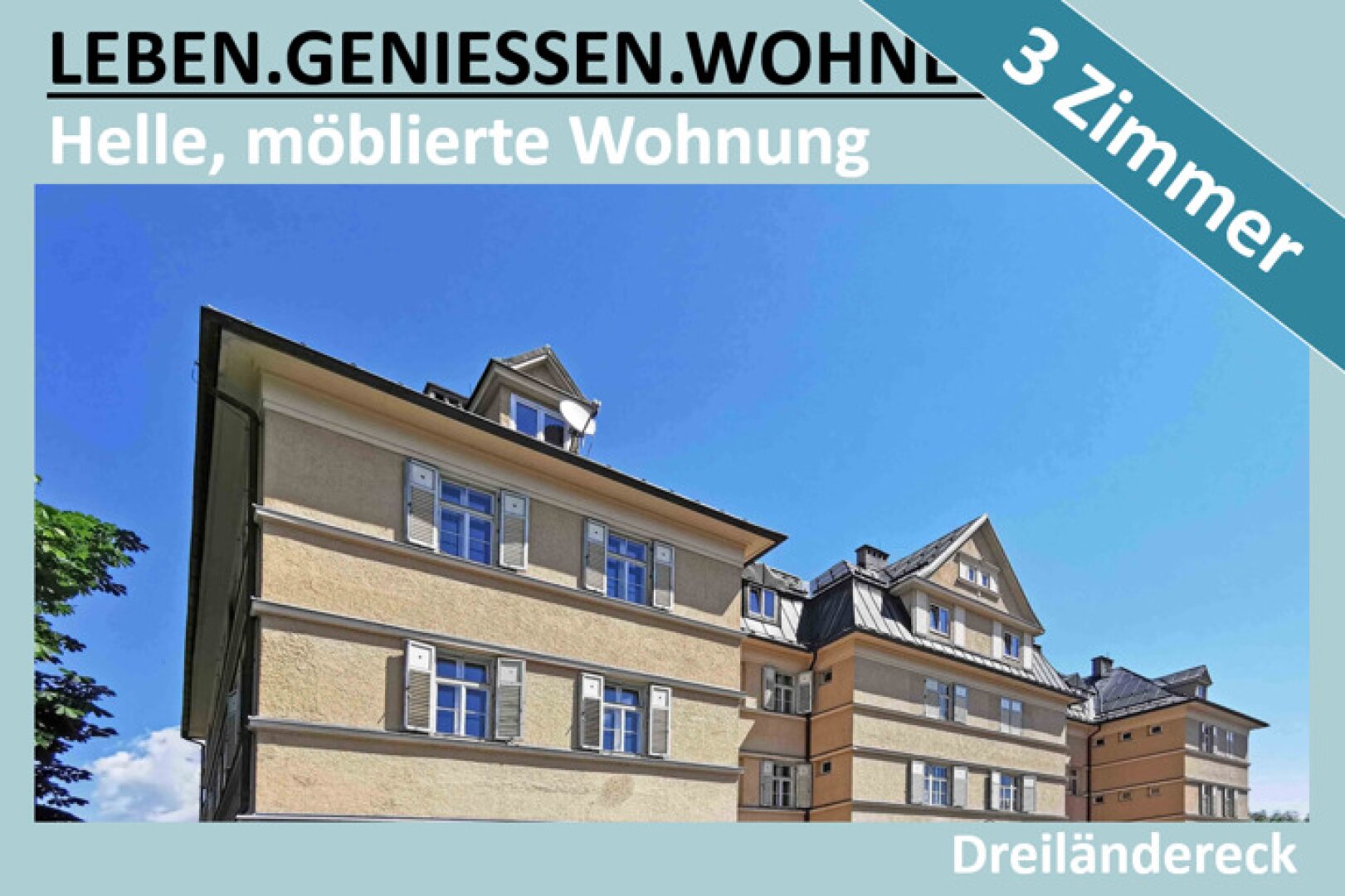 HELLE, MÖBLIERTE WOHNUNG MIT 3 ZIMMERN IN ARNOLDSTEIN