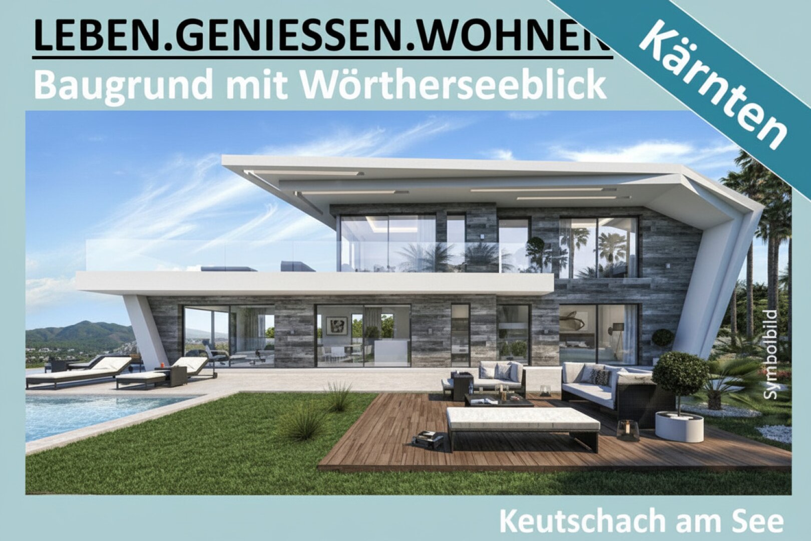 BAUGRUND MIT WÖRTHERSEEBLICK