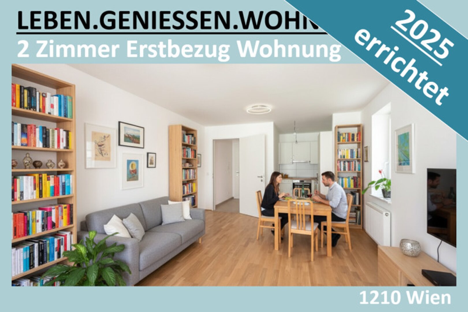 NEUBAU - ERSTBEZUG - FÜR 1-2 PERSONEN
