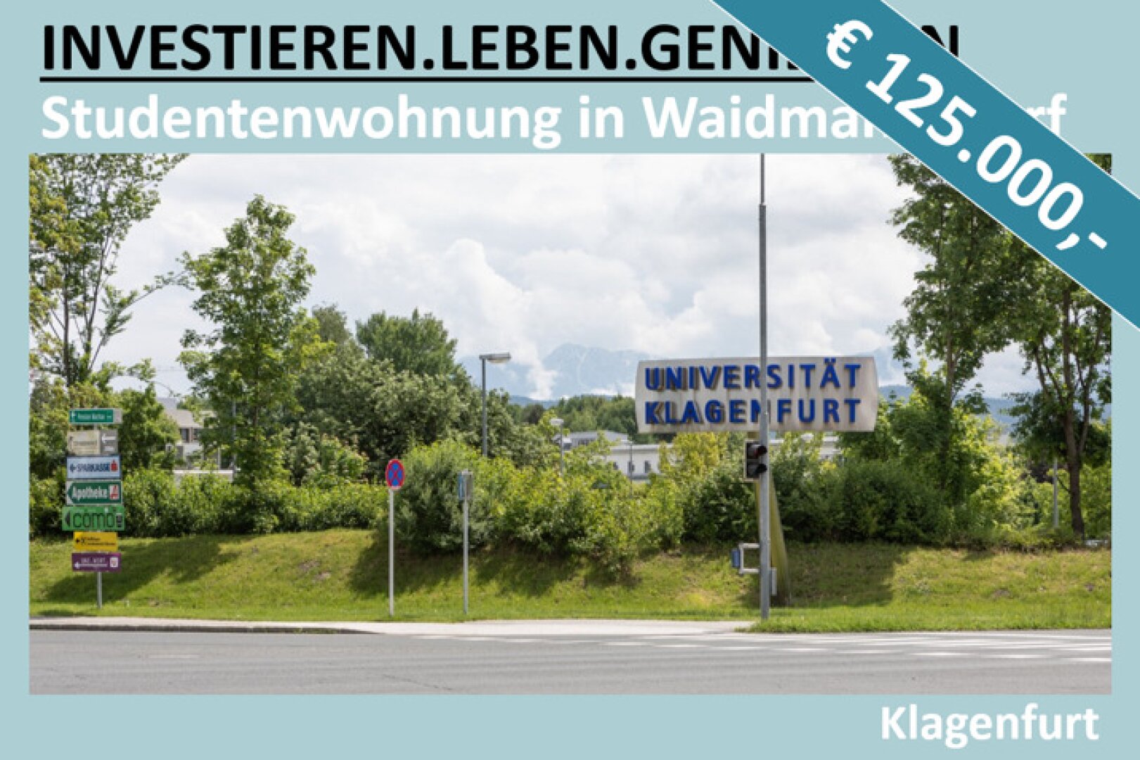 STUDENTENWOHNUNG IN WAIDMANNSDORF