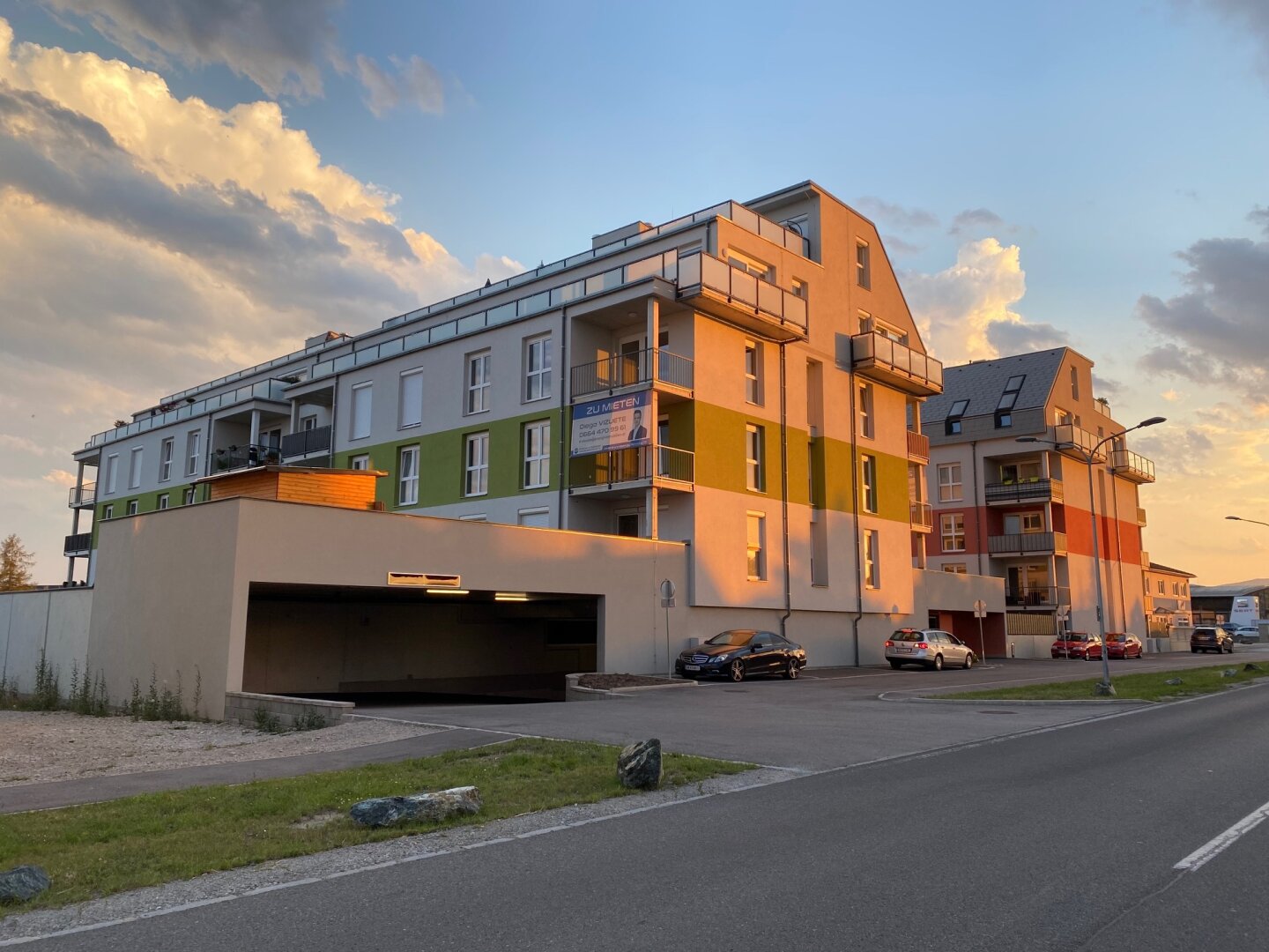 Sicherer Tiefgaragenstellplatz mit Kameraüberwachung in Leobersdorf