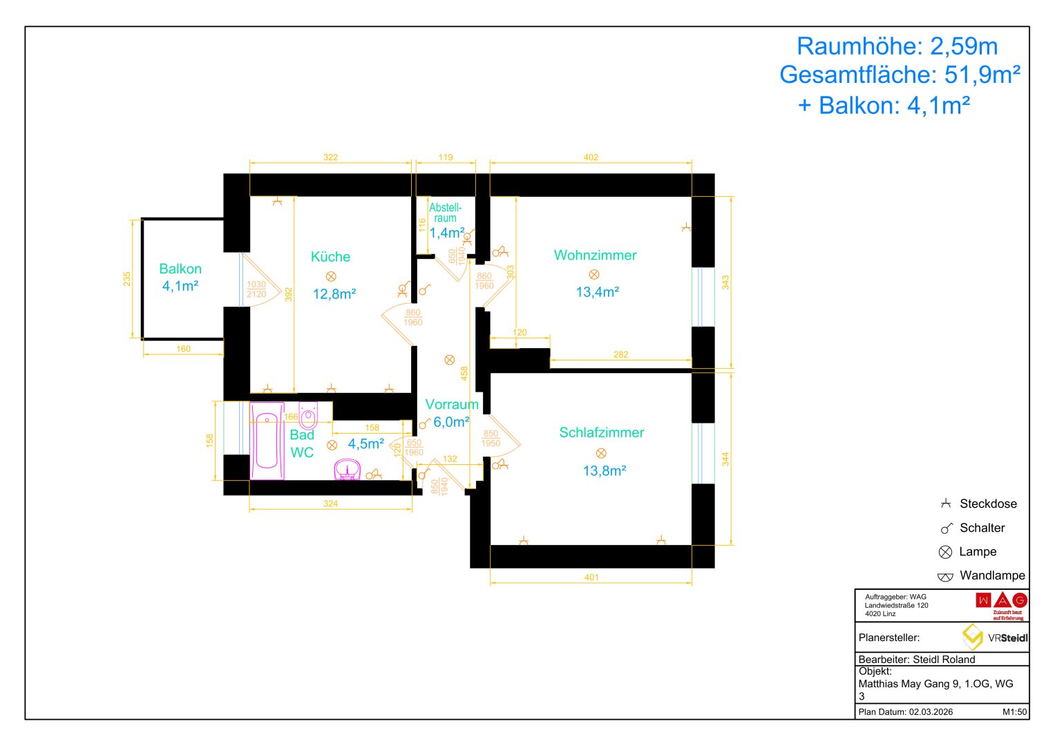 Wohnungsplan