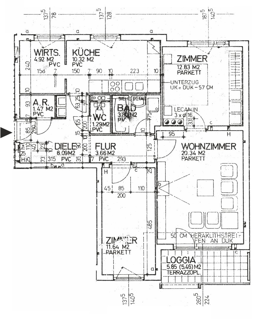 Wohnungsplan