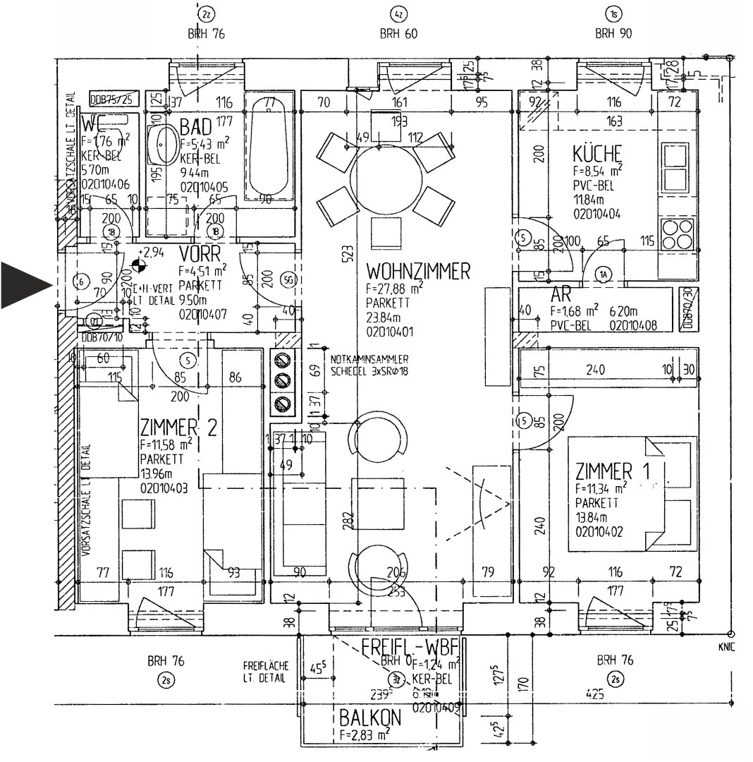 Wohnungsplan