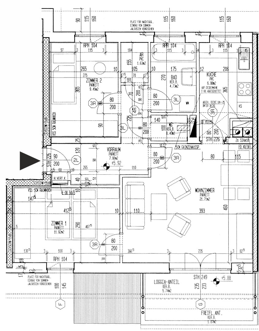 Wohnungsplan