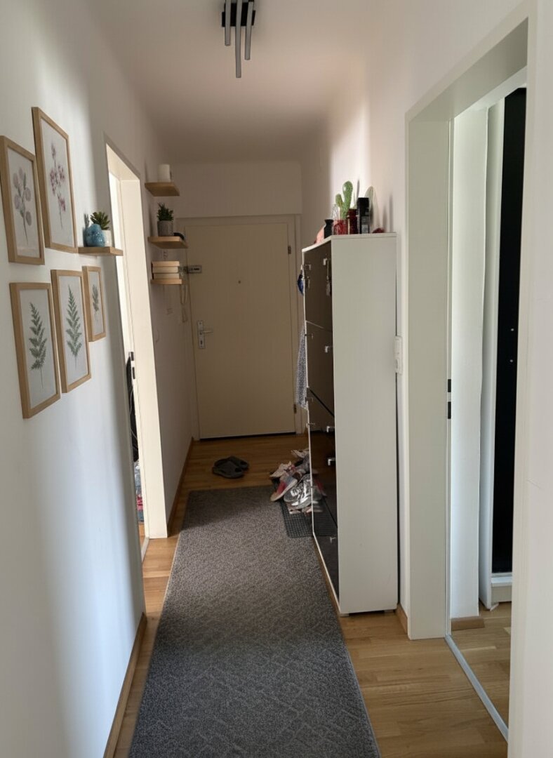 Einrichtungsbeispiel Vorzimmer KI generiert
