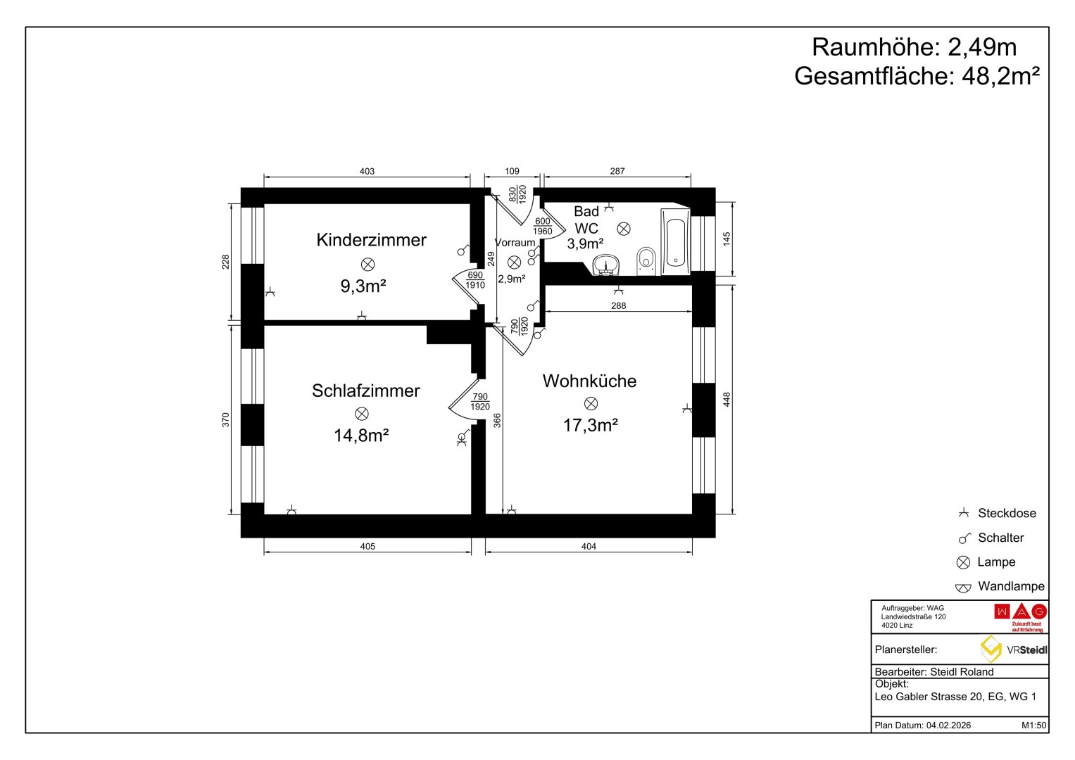 Wohnungsplan