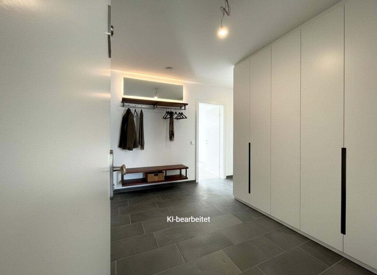 Möblierungsvorschlag Vorraum KI generiert