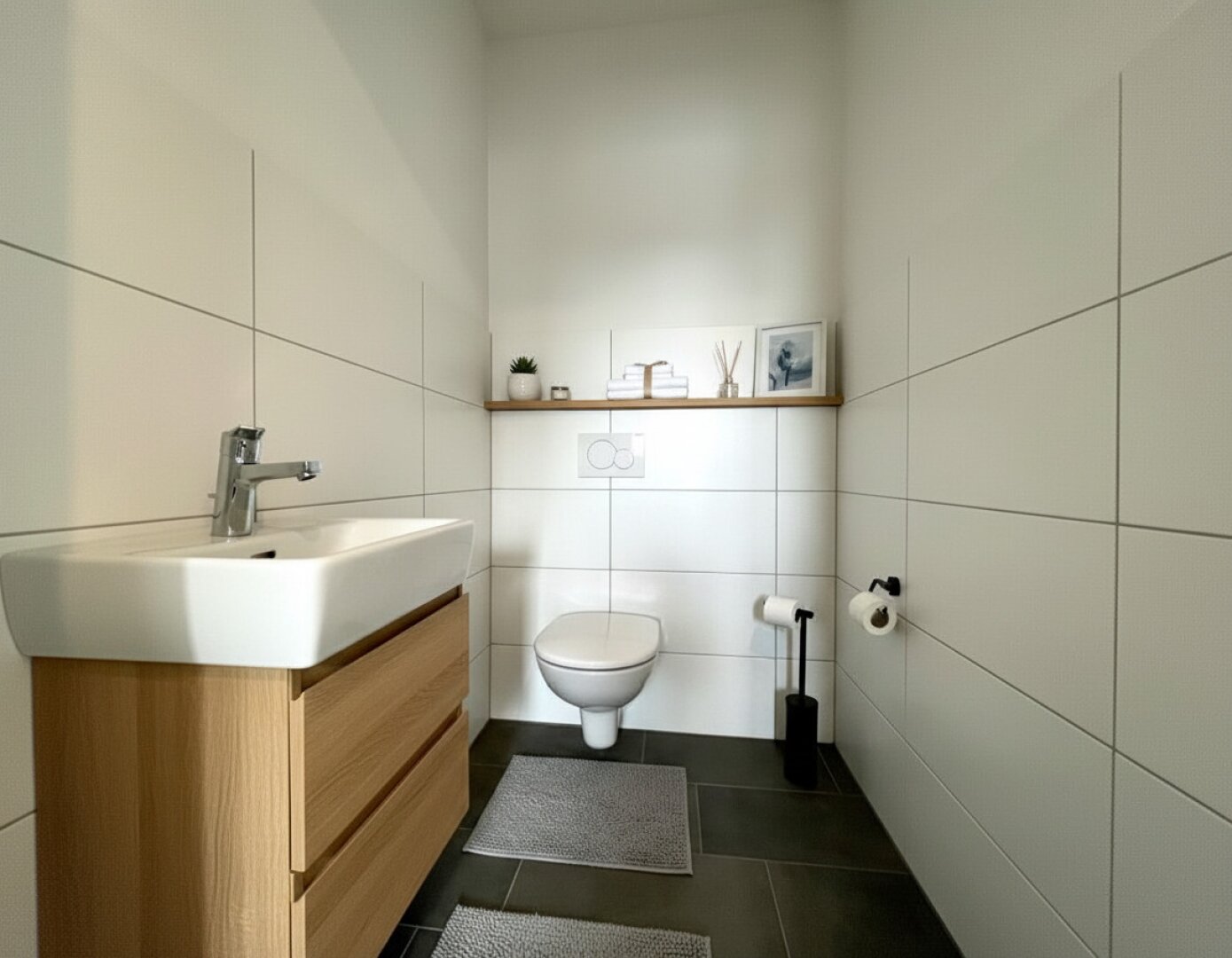 Möblierungsvorschlag WC KI generiert