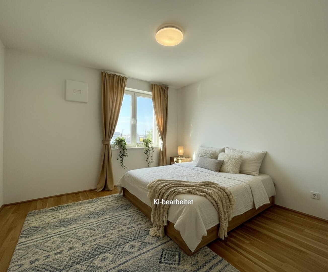 Möblierungsvorschlag Schlafzimmer KI generiert