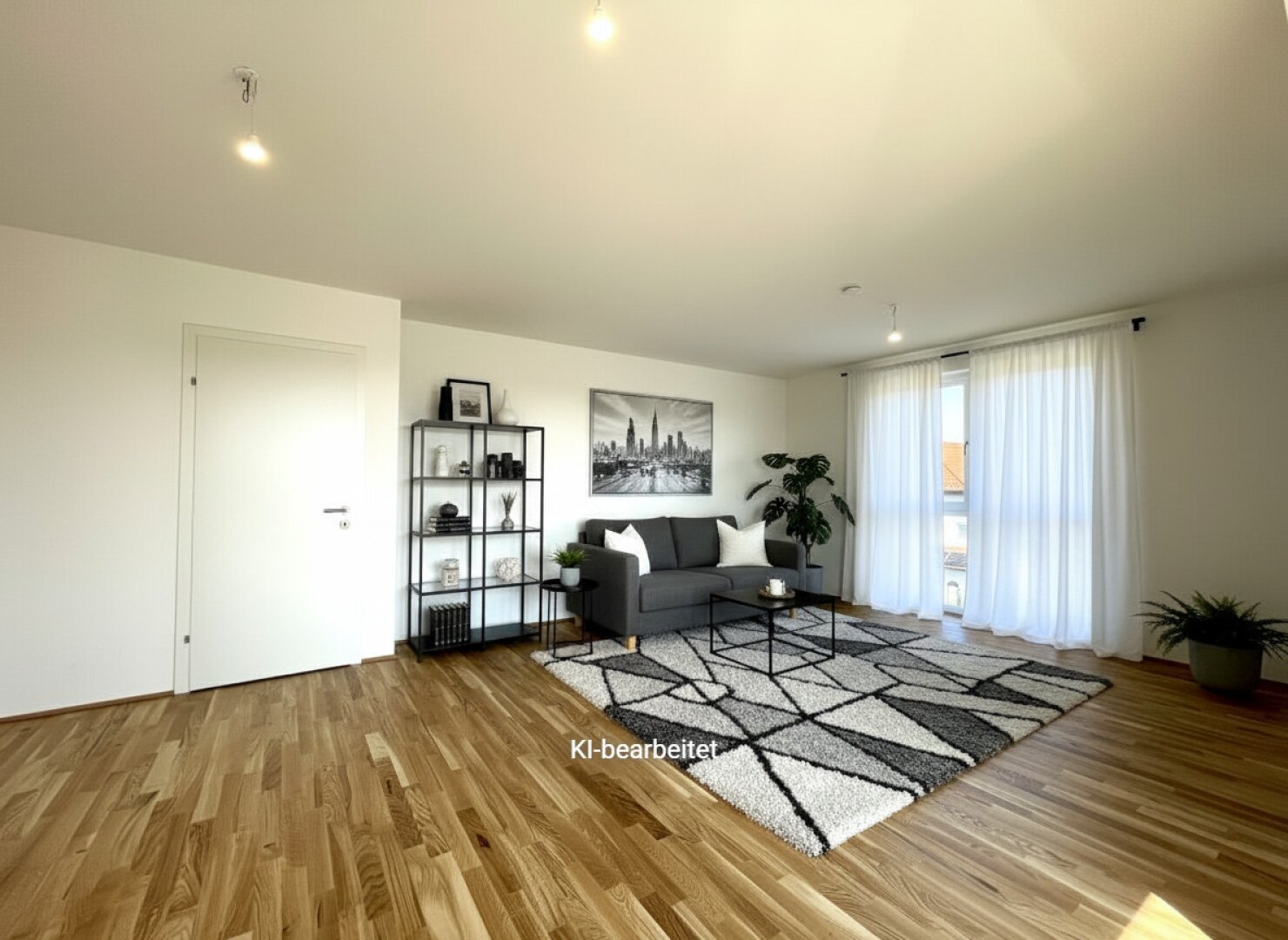 Möblierungsvorschlag Wohnzimmer KI generiert