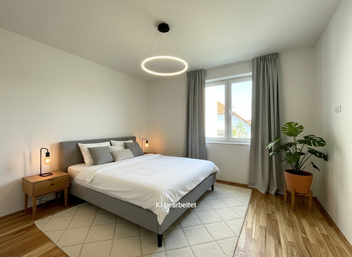 Möblierungsvorschlag Schlafzimmer KI generiert