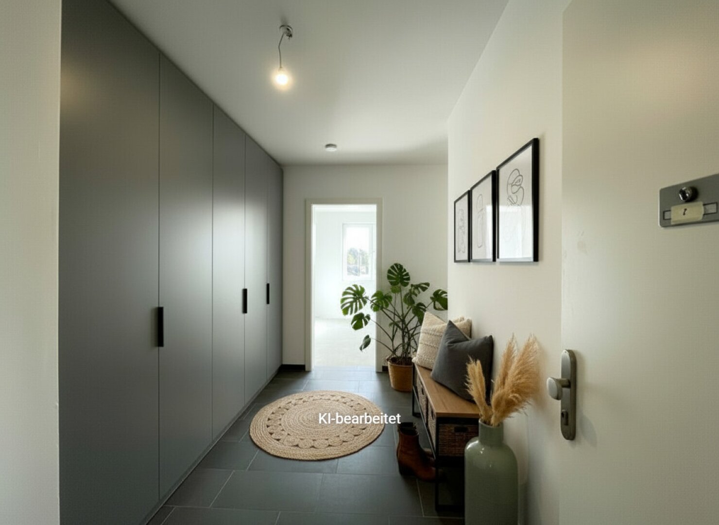 Möblierungsvorschlag Vorraum KI generiert