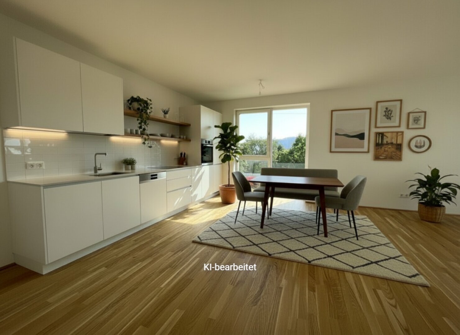 Möblierungsvorschlag Küche KI generiert