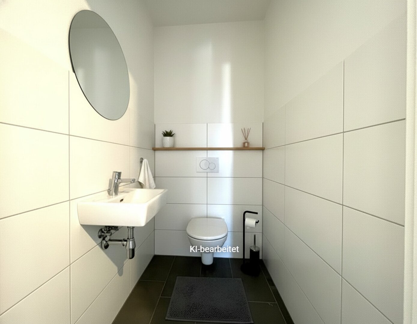 Möblierungsvorschlag WC KI generiert