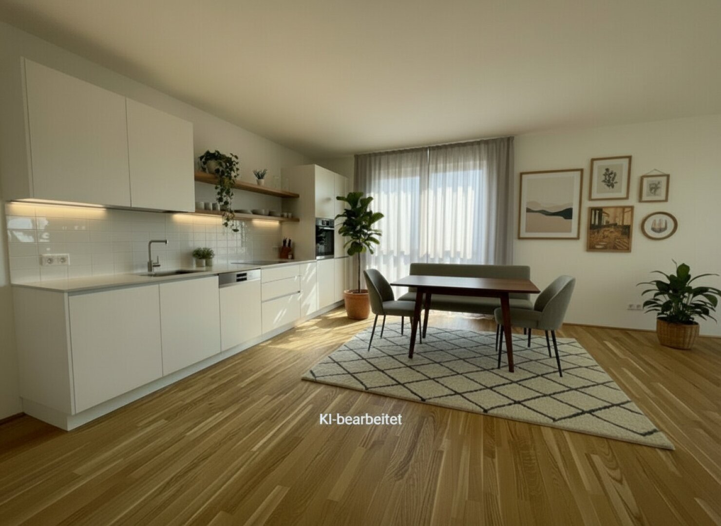 Möblierungsvorschlag Küche KI generiert