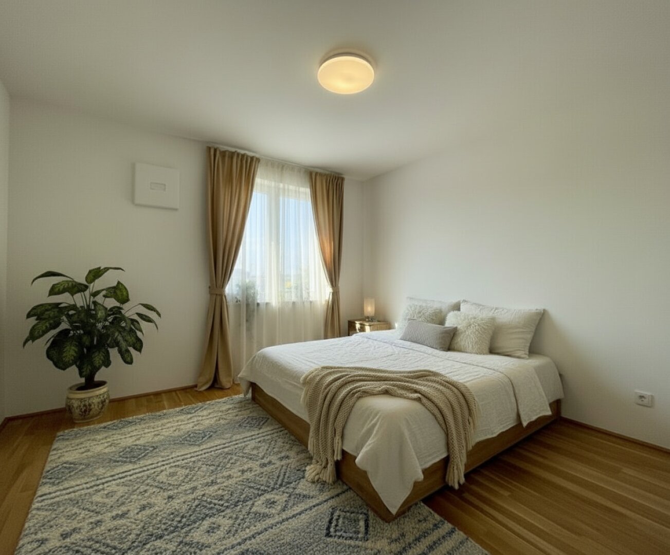 Möblierungsvorschlag Schlafzimmer KI generiert