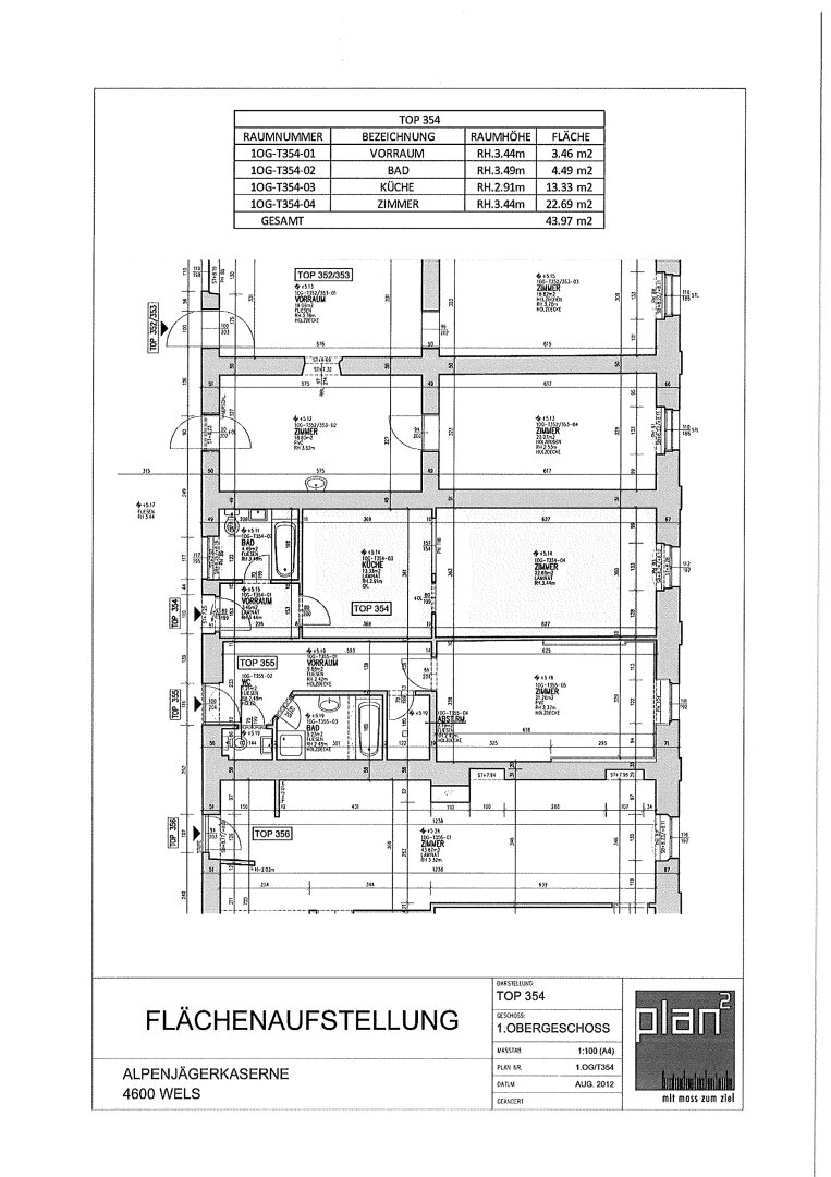 Wohnungsplan