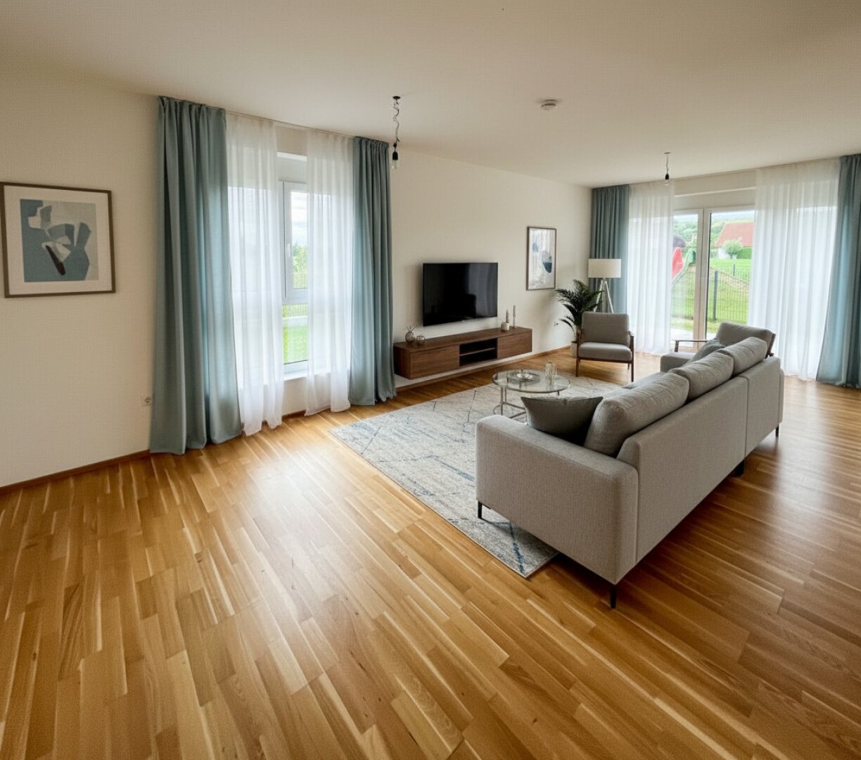 Anlegerwohnung! Moderne Gartenwohnung in Traismauer - Mietvertrag bis 28.02.2030