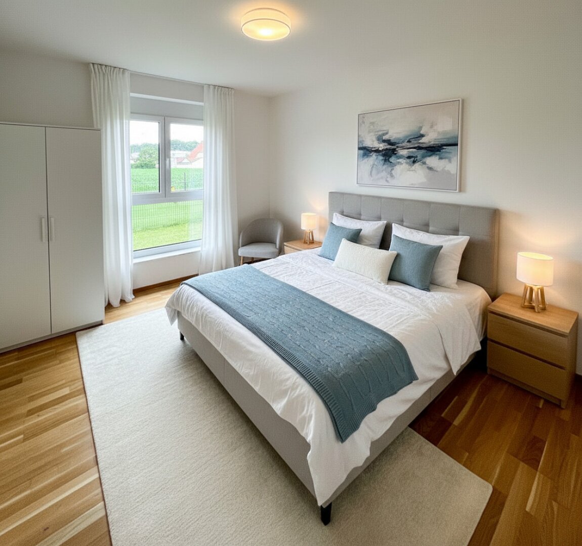 Anlegerwohnung! Moderne Gartenwohnung in Traismauer - Mietvertrag bis 28.02.2030
