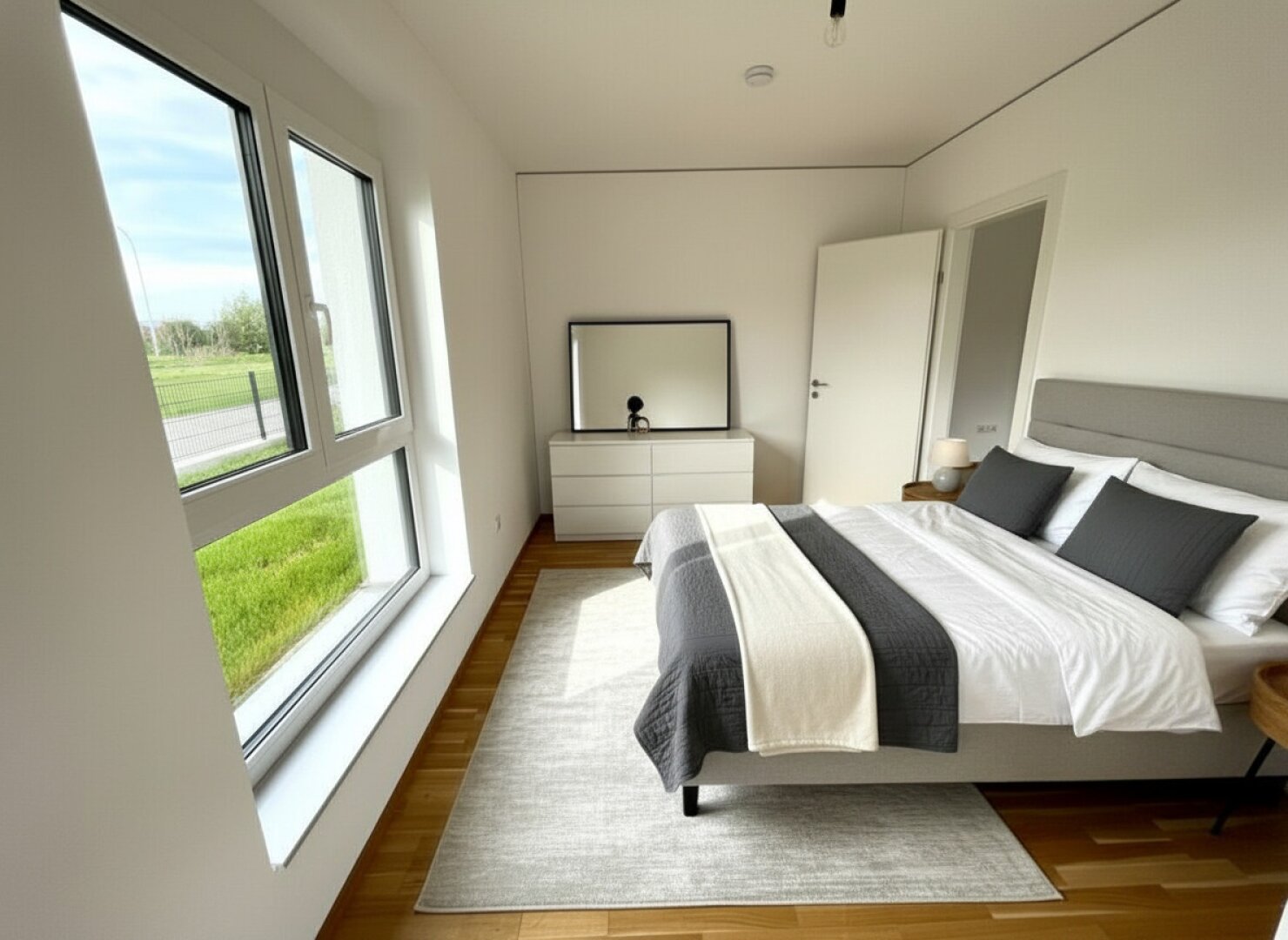 Wohnglück in Traismauer: Neuwertige 3-Zimmer-Wohnung mit Garten!