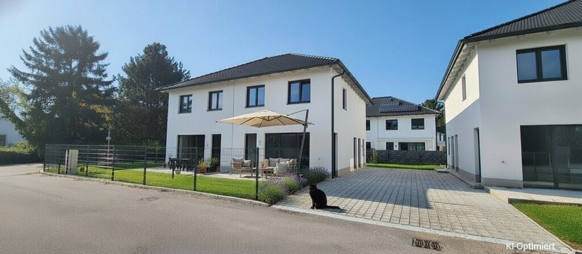 Erstbezug Doppelhaushälfte in Ebenfurth – 4 Zimmer, Garten, Terrasse, Parkplätze inklusive!