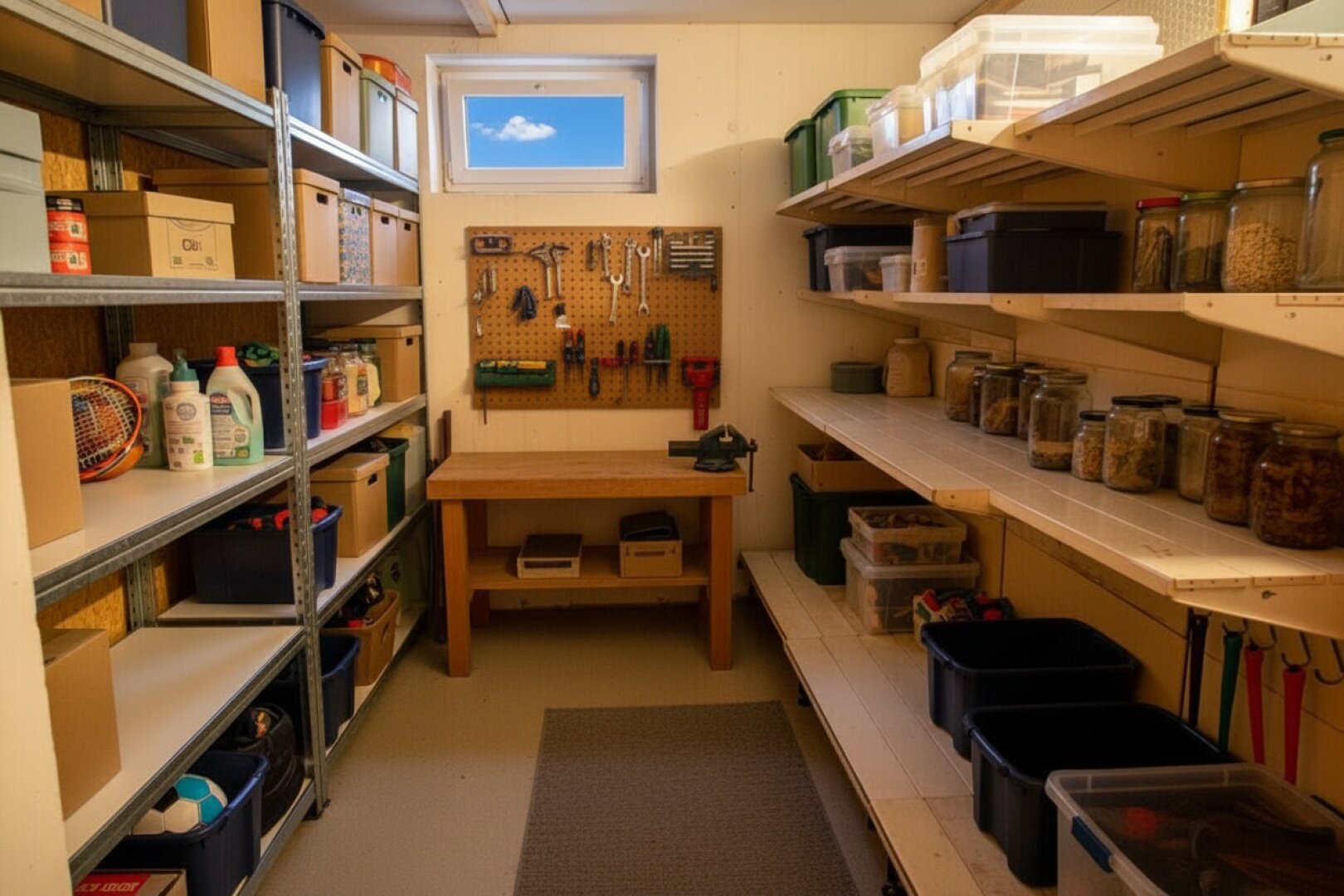 Kellerabteil: KI generierte