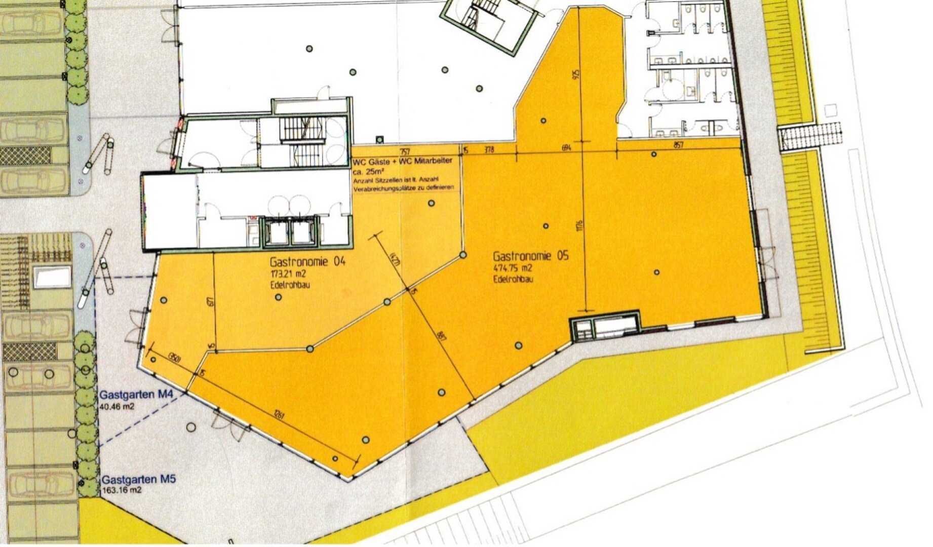 GROSSGASTRONOMIE/BETRIEBSFLÄCHE - erstes Objekt an der Zufahrt zum Industriezentrum NÖ Süd  -  472 m²