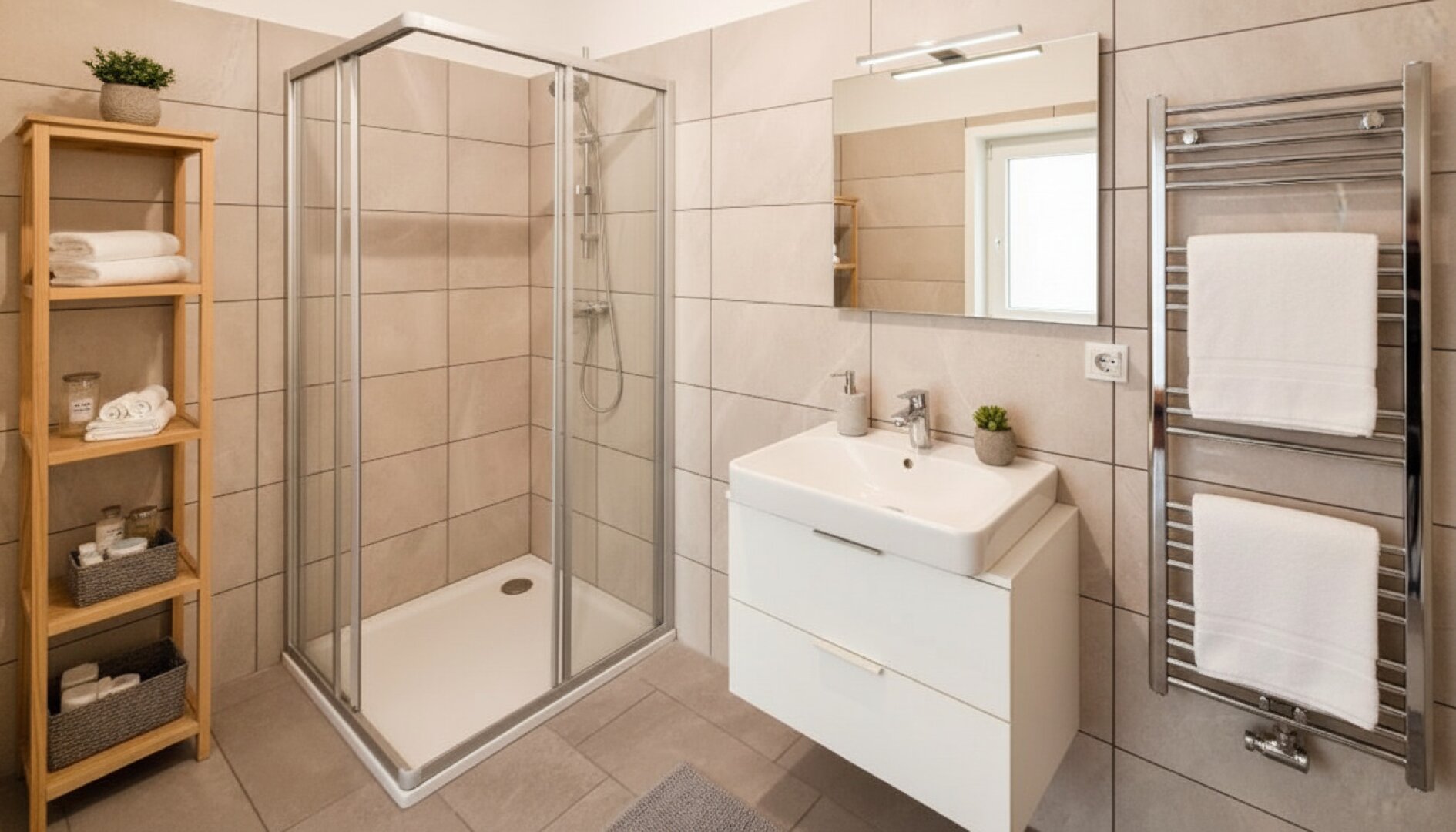 Badezimmer: KI generierte Einrichtung