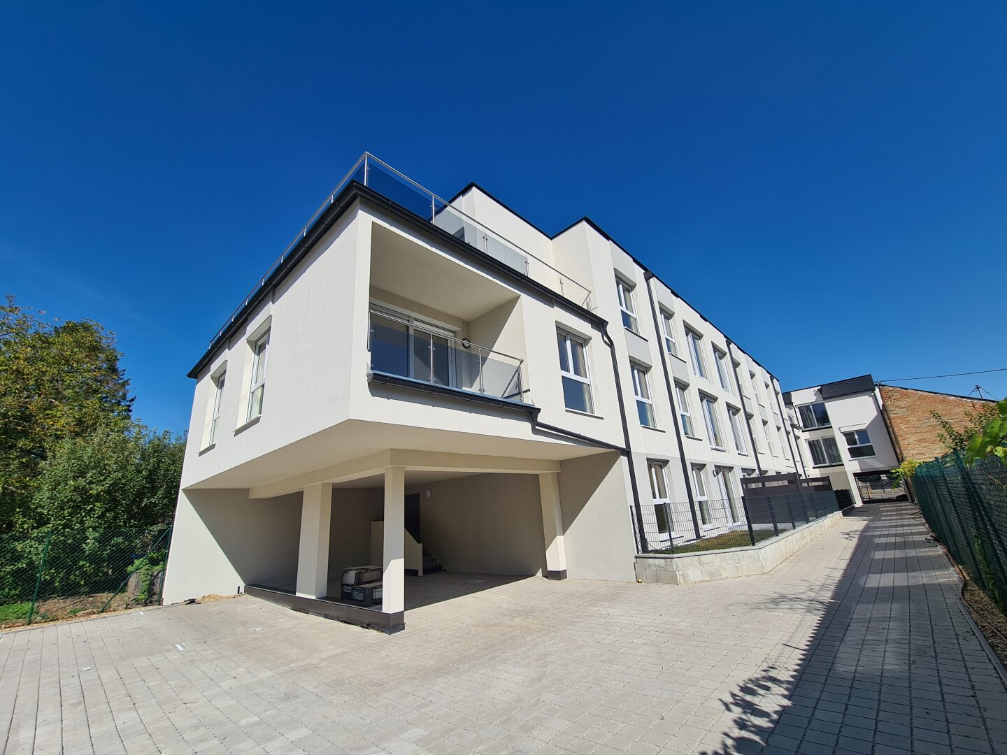 Innenbreich der Wohnhausanlage