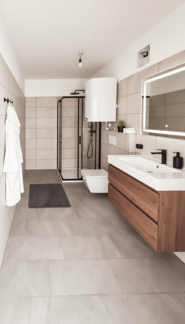 Badezimmer: KI generierte Einrichtung