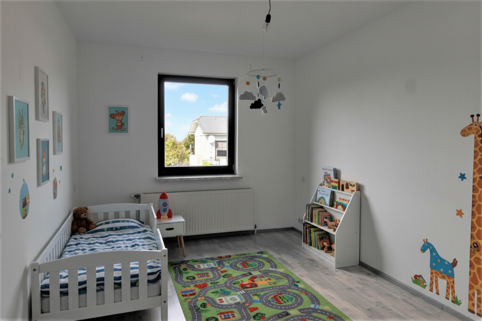 Kinderzimmer: mittels KI eingerichtet